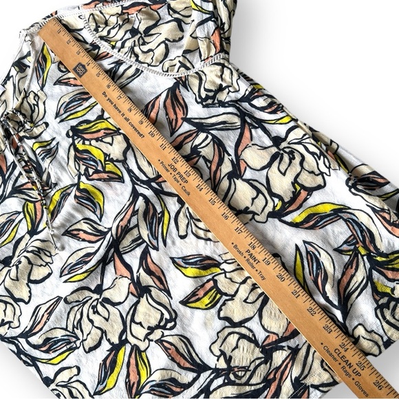 SUNCOO Paris Anthropologie Louise Floral Blouse Popover Top Size T3 Large - Picture 7 of 11